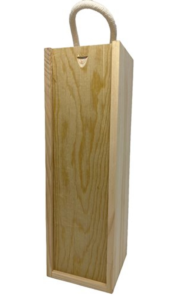 Wooden Gift Box with Sliding Lid One Bot