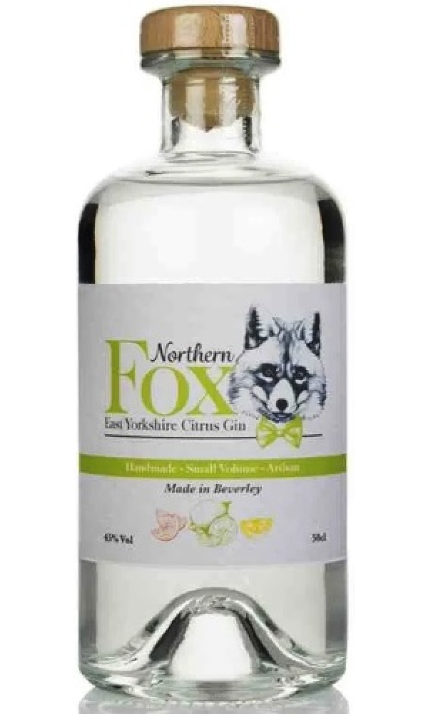 Northern Fox Yorkshire Gin - Citrus 50cl