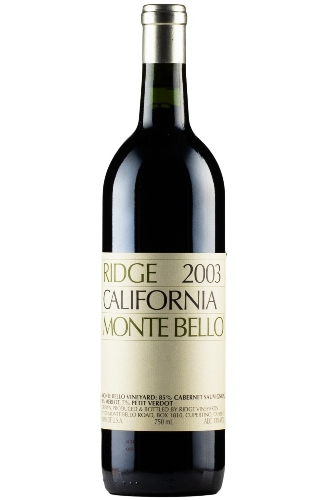 Ridge Monte Bello California 2003