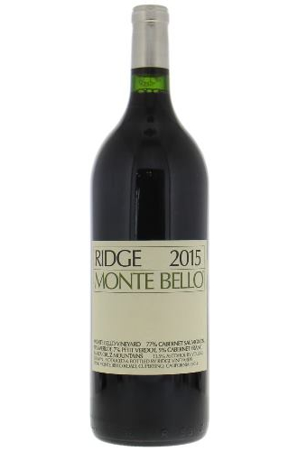 Ridge Monte Bello California 2015