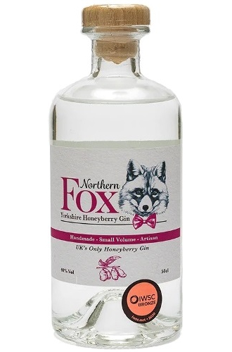 Northern Fox Yorkshire Gin - Honeyberry 