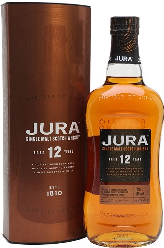 Isle of Jura 12 YO Single Malt Whisky